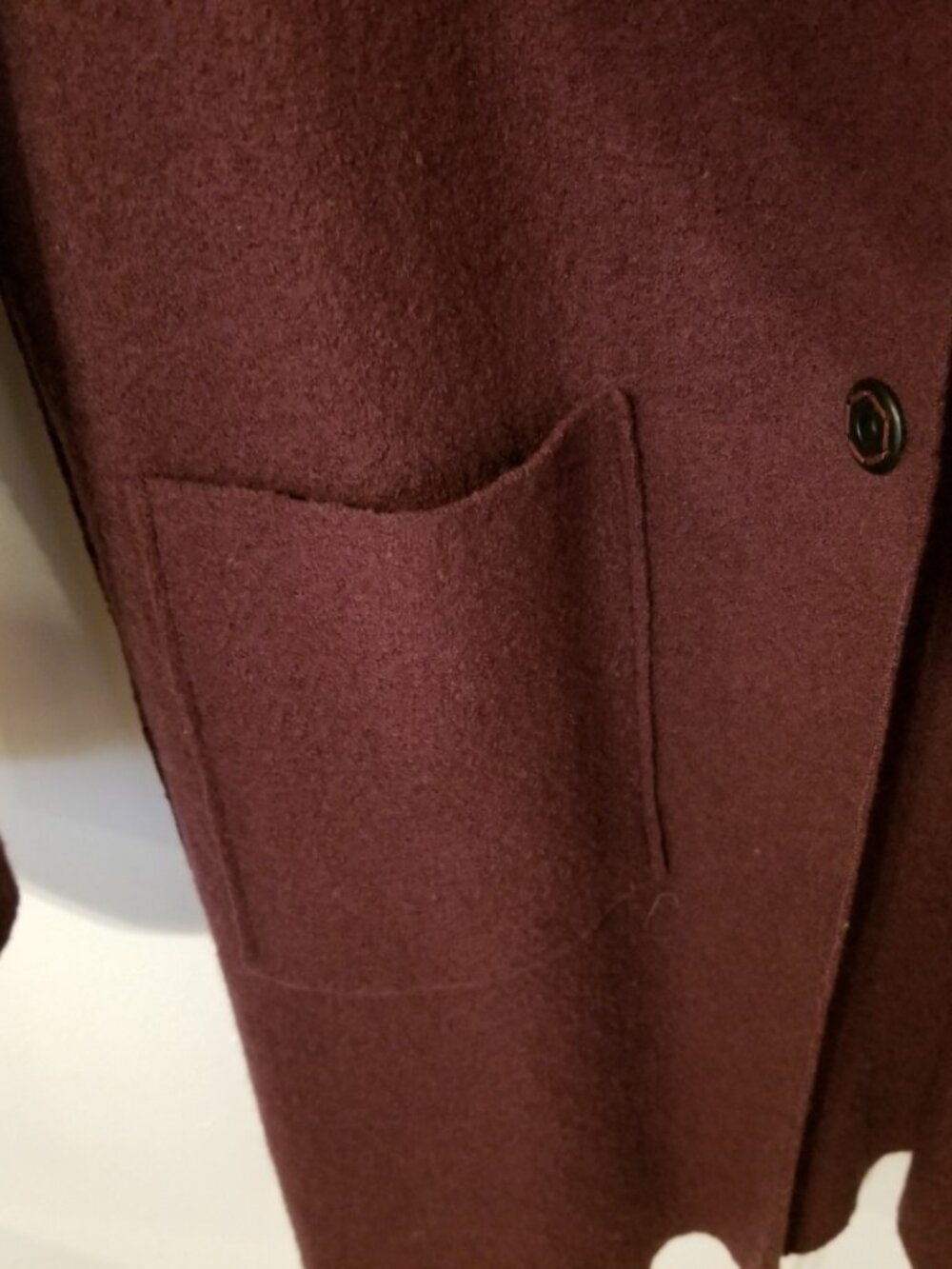 Simons LE 31 Felted Wool jacket – Minimalist Elegance in Plum (NWOT) - Picture 3 of 12